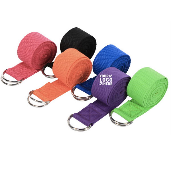 Cotton Yoga Exercise Adjustable Straps