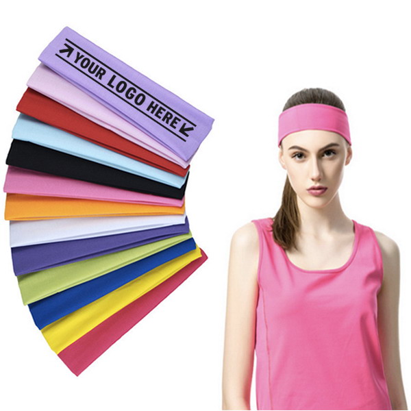 Non-Slip Yoga Sweatband Sport Headband