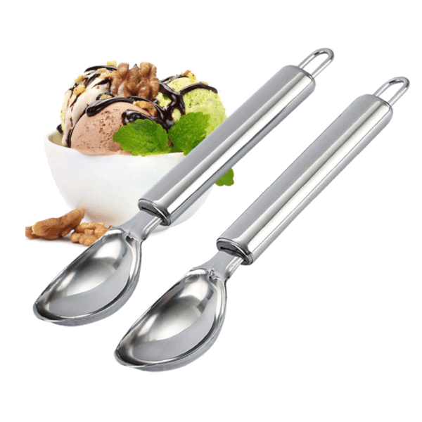 Solid Stainless Steel Ice Cream Scoop