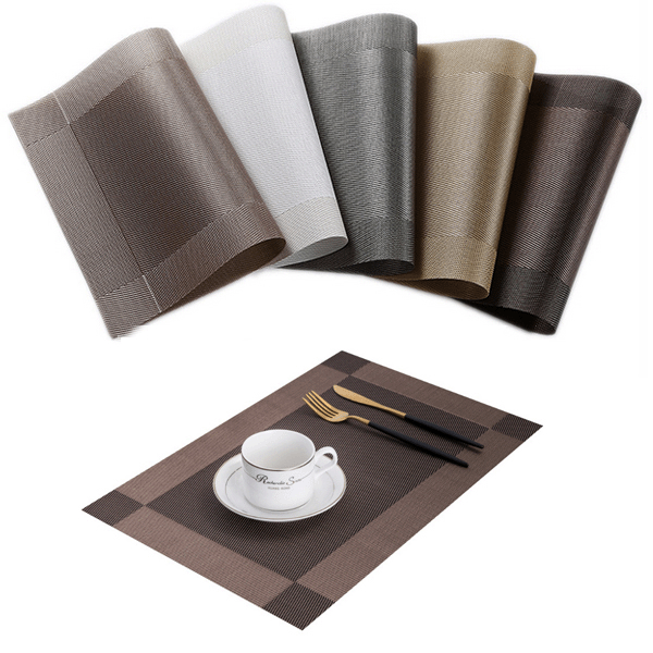  Environmental PVC Table Heat Insulation Placemats