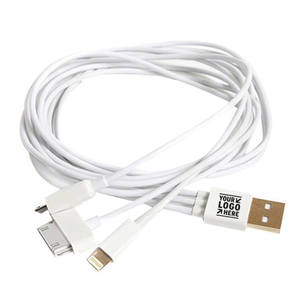 3-in-1 Micro USB Cable Charging Cords