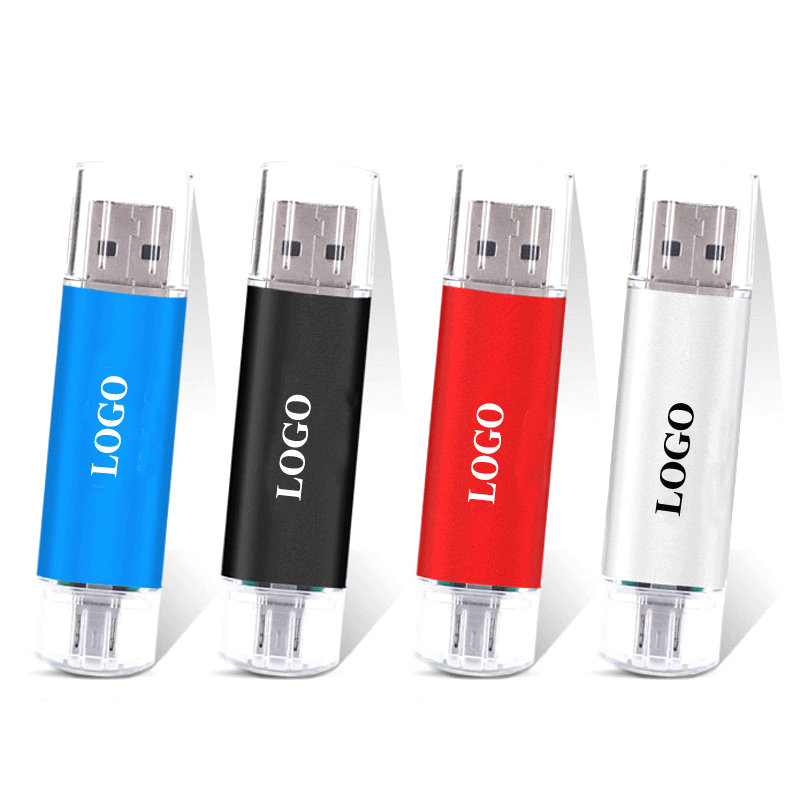 4GB Two-Tone USB 2.0 Flash Drive