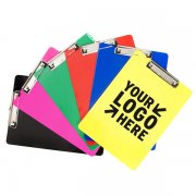 Solid Color Plastic Profile Clipboards