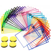 Reusable Clear Dry Erase Pockets